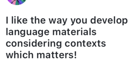 Student feedback